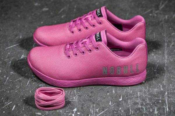 NOBULL MEN'S SHOES BRIGHT PINK TRAINER | STYLISH OUTLET