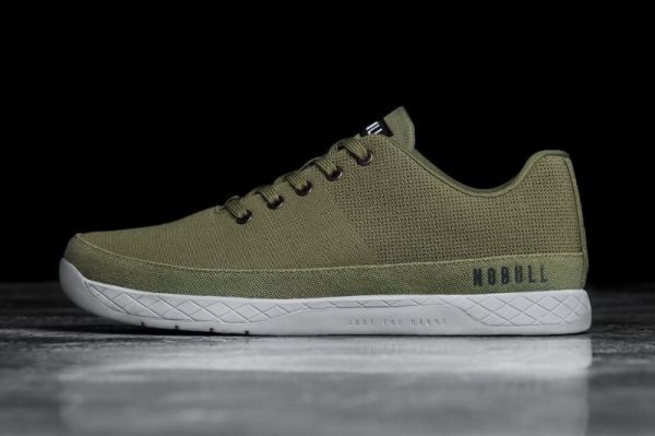 NOBULL MEN'S SHOES MOSS CANVAS TRAINER | STYLISH OUTLET