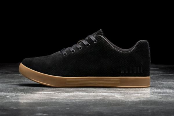 NOBULL WOMEN'S SHOES BLACK DARK GUM SUEDE TRAINER | CANADA OUTLET