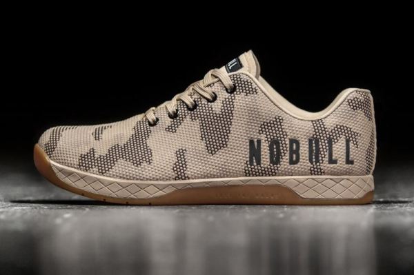 NOBULL MEN'S SHOES SAND CAMO TRAINER | STYLISH OUTLET