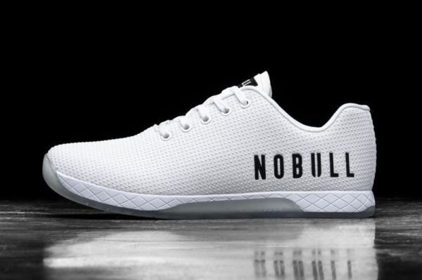 NOBULL MEN'S SHOES CROSSFIT WHITE TRAINER | STYLISH OUTLET