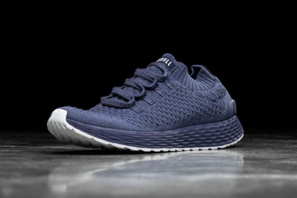 NOBULL WOMEN'S SHOES NAVY REFLECTIVE KNIT RUNNER | CANADA OUTLET - Click Image to Close