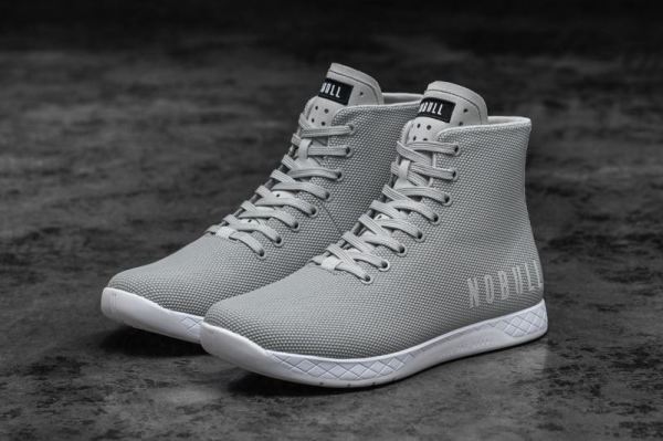 NOBULL WOMEN'S SHOES HIGH-TOP ARCTIC GREY TRAINER | CANADA OUTLET