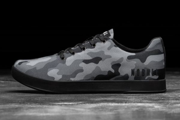 NOBULL WOMEN'S SHOES BLACK CAMO CANVAS TRAINER | CANADA OUTLET