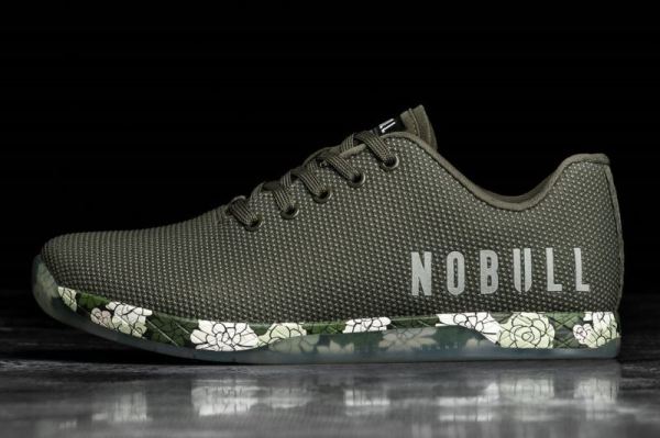 NOBULL MEN'S SHOES ARMY SUCCULENT TRAINER | STYLISH OUTLET