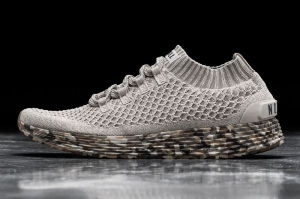 NOBULL MEN'S SHOES WILD SAND KNIT RUNNER | STYLISH OUTLET