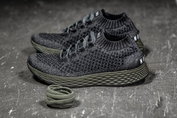 NOBULL MEN'S SHOES BLACK IVY KNIT RUNNER | STYLISH OUTLET