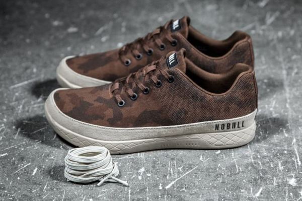 NOBULL MEN'S SHOES GRIZZLY CAMO CANVAS TRAINER | STYLISH OUTLET