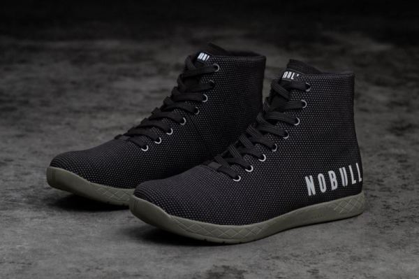 NOBULL MEN'S SHOES HIGH-TOP BLACK IVY TRAINER | STYLISH OUTLET