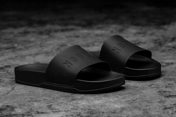 NOBULL WOMEN'S SHOES BLACK SLIDE | CANADA OUTLET