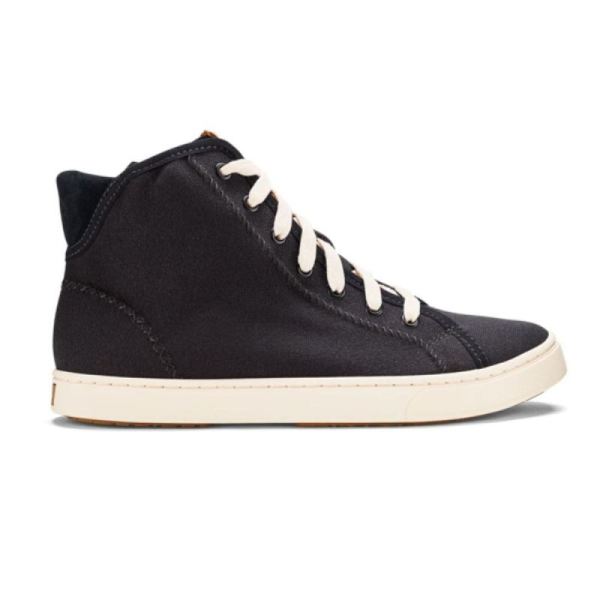 Olukai | Pilahi Women's High Top Sneakers - Black - Click Image to Close