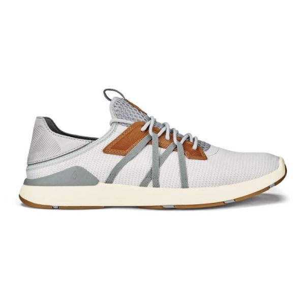 Olukai | Mio Li Men's Athletic Shoes - Mist Grey / Poi