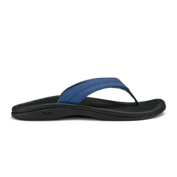 Olukai | Ohana Women's Beach Sandals - Marine / Black