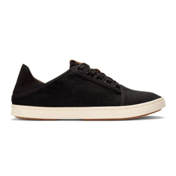 Olukai | Pehuea Li Women's Sneakers - Black - Click Image to Close