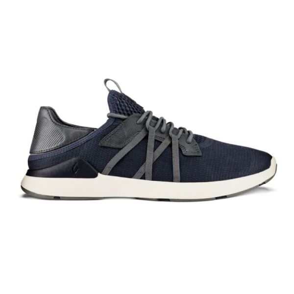 Olukai | Mio Li Men's Athletic Shoes - Trench Blue / Charcoal