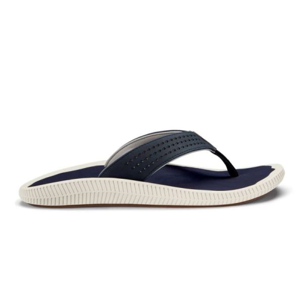 Olukai | Ulele Men's Beach Sandals - Blue Depth - Click Image to Close