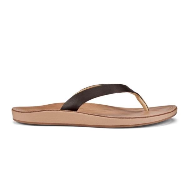 Olukai | Nonohe - Dark Java / Golden Sand - Click Image to Close