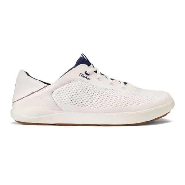 Olukai | Moku Pae Men's Shoes - Bright White / Pacifica