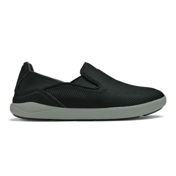 Olukai | Nohea Pae Men's Slip-On Sneakers - Black - Click Image to Close