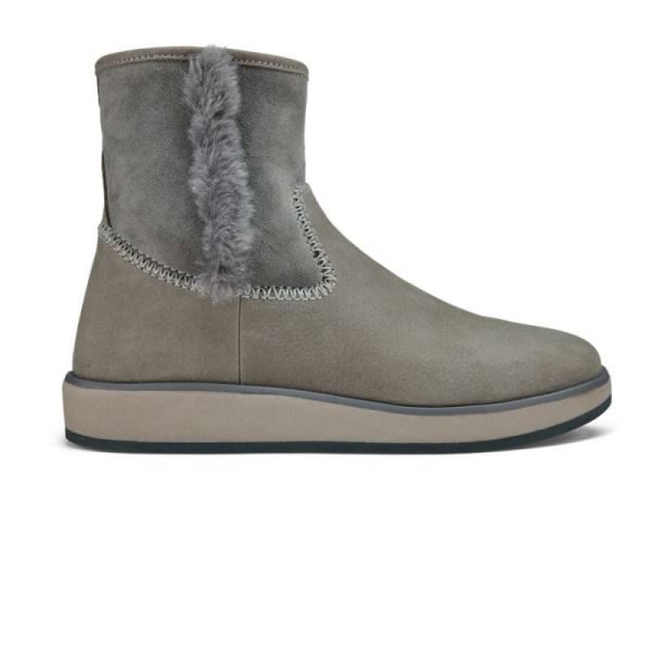 Olukai | Pa'ina Hulu Women's Shearling Boots - Fog