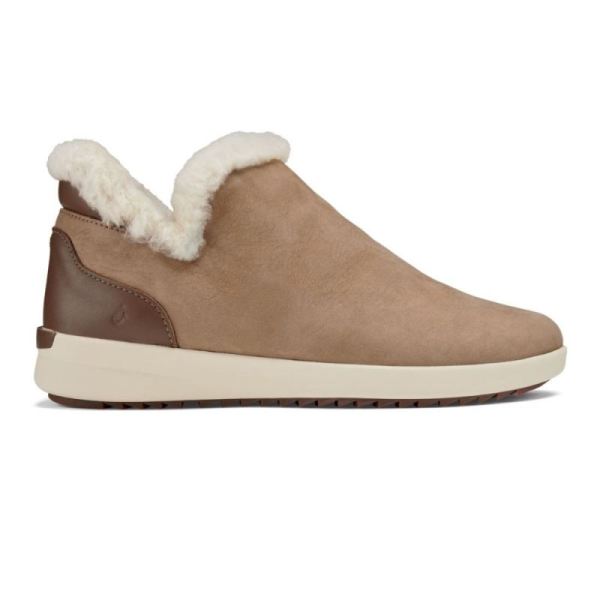 Olukai | Malua Hulu Women's Booties - Tan / Tapa