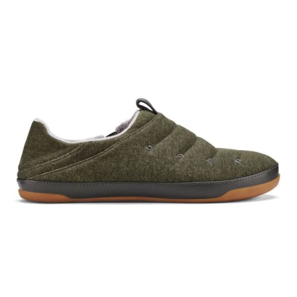 Olukai | Mahana Men's Heathered Jersey Slippers - Nori - Click Image to Close