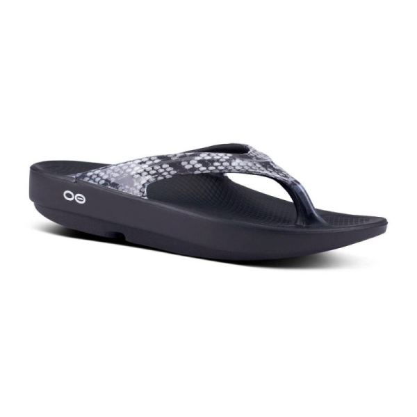 Oofos Shoes Women's OOlala Limited Sandal - Snake