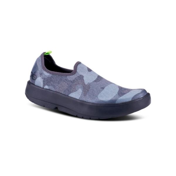 Oofos Shoes Women's OOmg eeZee Low Shoe - Black Camo