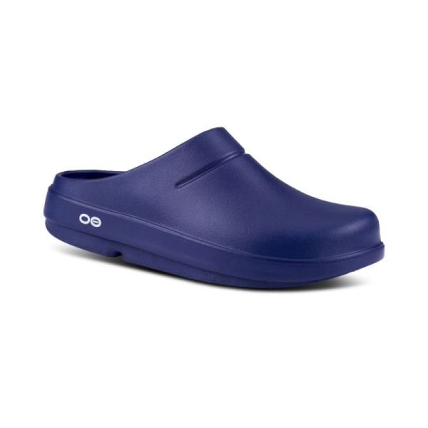 Oofos Shoes Women's OOcloog Clog - Navy - Click Image to Close