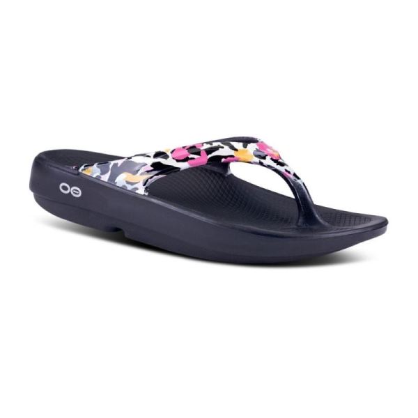 Oofos Shoes Women's OOlala Limited Sandal - Tiger Lily - Click Image to Close