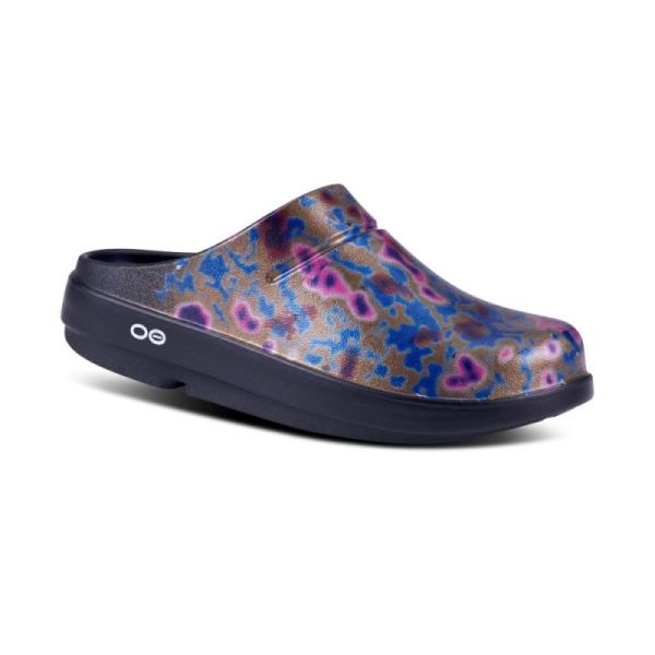 Oofos Shoes Women's OOcloog Limited Edition Clog - Kaleidoscope - Click Image to Close