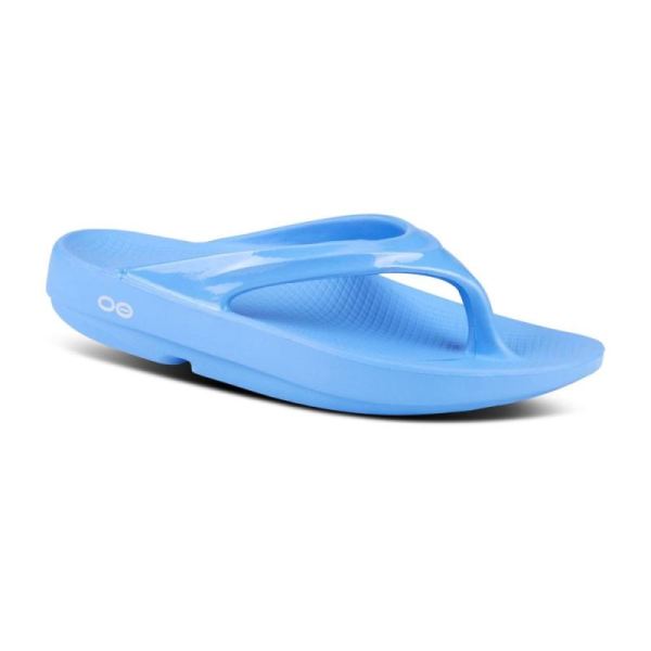 Oofos Shoes Women's OOlala Sandal - Light Blue - Click Image to Close