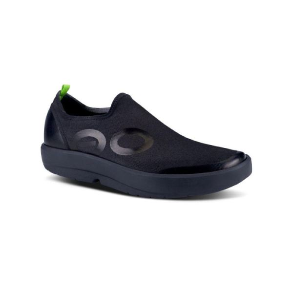 Oofos Shoes Men's OOmg eeZee Low Shoe - Black