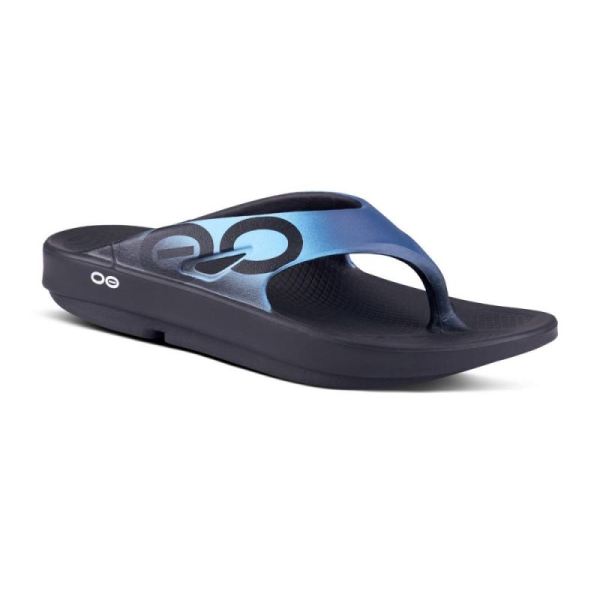 Oofos Shoes Men's OOriginal Sport Sandal - Azul - Click Image to Close