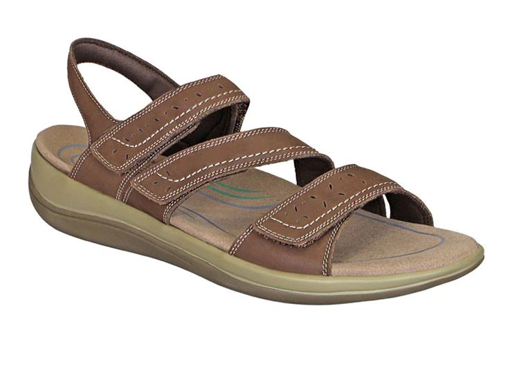 Orthofeet | Women's Naxos Two Way Strap - Brown