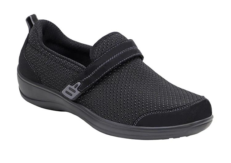 Orthofeet | Women's Quincy Stretch - Black