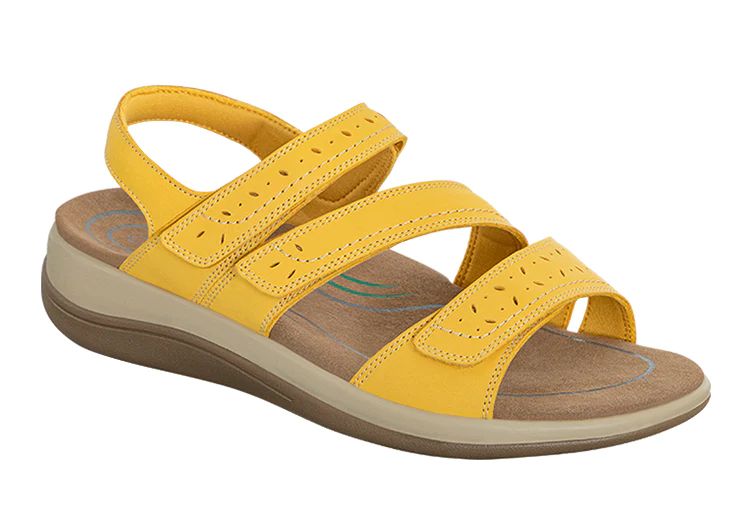 Orthofeet | Women's Naxos Two Way Strap - Yellow