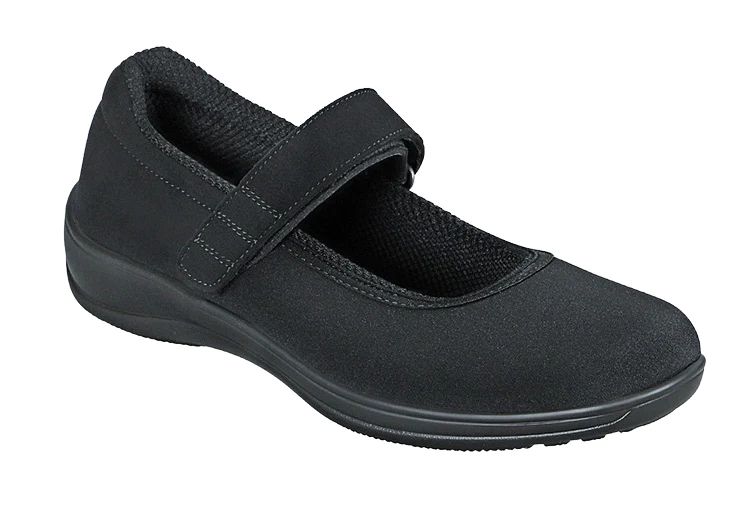 Orthofeet | Women's Springfield Stretch - Black