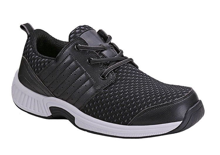 Orthofeet | Men's Tacoma Stretch Knit - Black - Click Image to Close