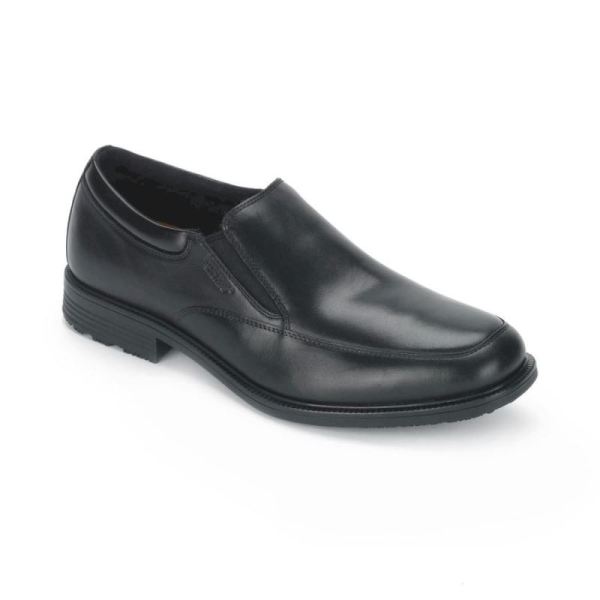 ROCKPORT ESSENTIAL DETAILS WATERPROOF SLIP-ON-BLACK