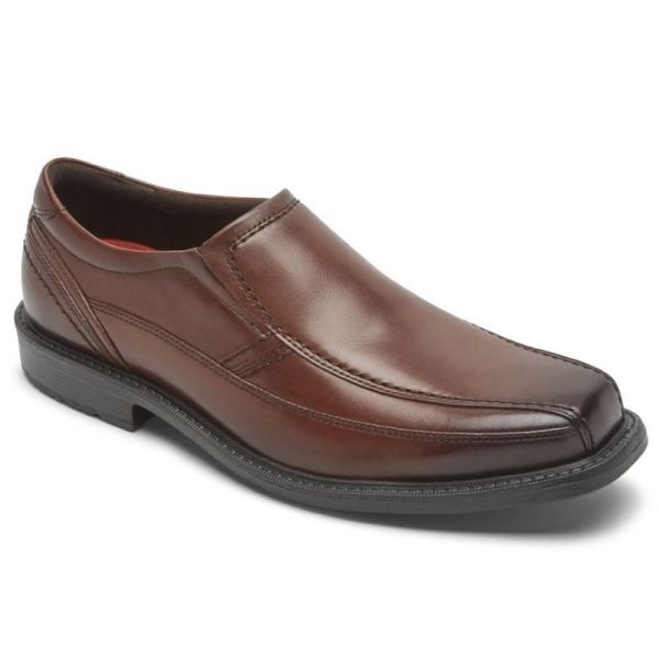 ROCKPORT STYLE LEADER 2 BIKE TOE SLIP-ON-New Brown Gradient