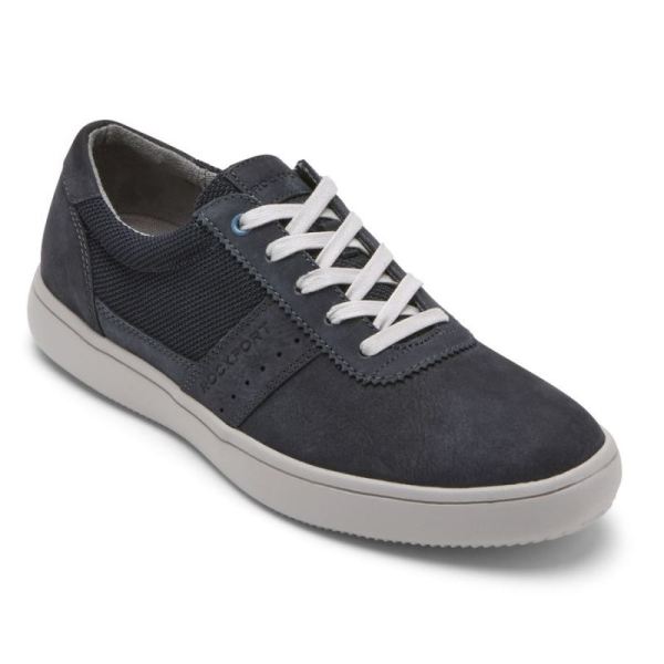 ROCKPORT MEN'S JARVIS SNEAKER-NEW DRESS BLUES NUBUCK