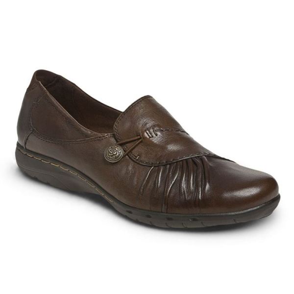 ROCKPORT WOMEN'S COBB HILL PAULETTE SLIP-ON-BARK