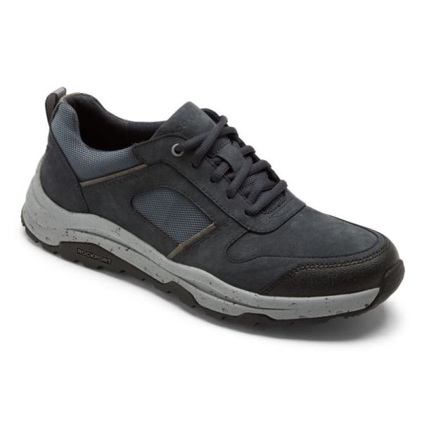 ROCKPORT MEN'S XCS PATHWAY WATERPROOF UBAL TREKKER-NAVY NUBUCK - Click Image to Close