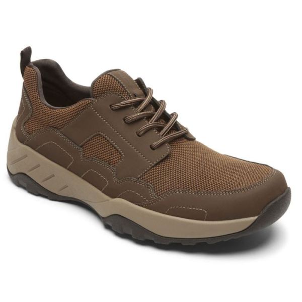 ROCKPORT MEN'S XCS RIGGS LACE-UP SNEAKER-TAN - Click Image to Close