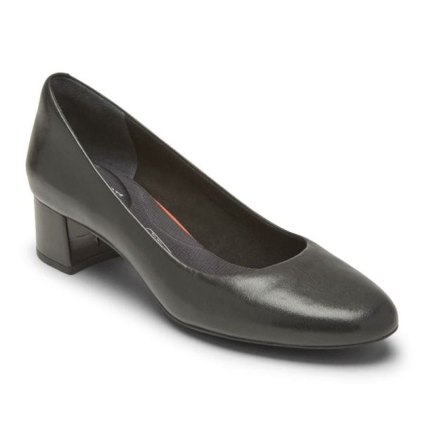 ROCKPORT WOMEN'S TOTAL MOTION SYDNEY PUMP-BLACK LEATHER - Click Image to Close