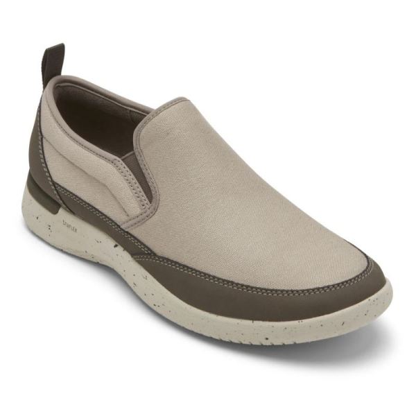 ROCKPORT MEN'S TRUFLEX FLY MUDGUARD SLIP-ON-STONE MULTI