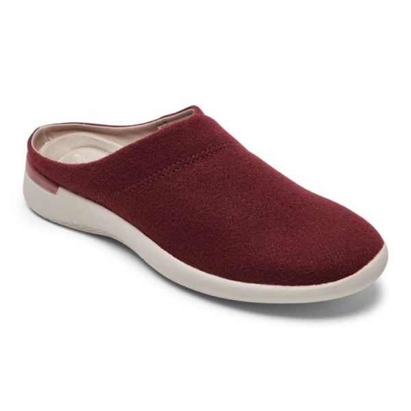 ROCKPORT WOMEN'S JAIME WASHABLE MULE-OXBLOOD