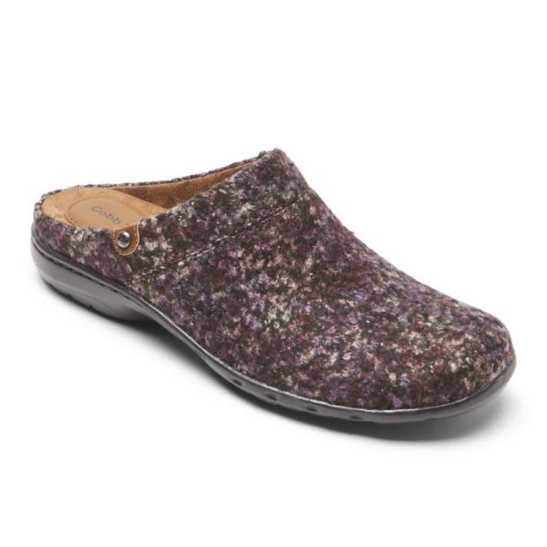 ROCKPORT WOMEN'S COBB HILL PENFIELD CLOG-PURPLE