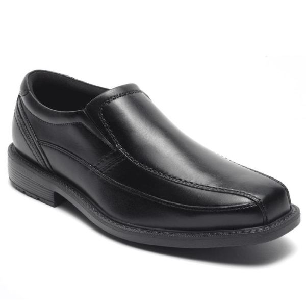 ROCKPORT STYLE LEADER 2 BIKE TOE SLIP-ON-BLACK - Click Image to Close